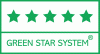 Um produto com 5 estrelas “Green Star System” significa que foi fabricado com pelo menos 50% de fibras recicladas e que é produzido por uma fábrica com etiqueta ECOLABEL (Etiqueta Ecológica Europeia). Para saber mais, clique no logótipo.